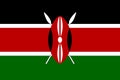 Image of the flag of Kenya Royalty Free Stock Photo
